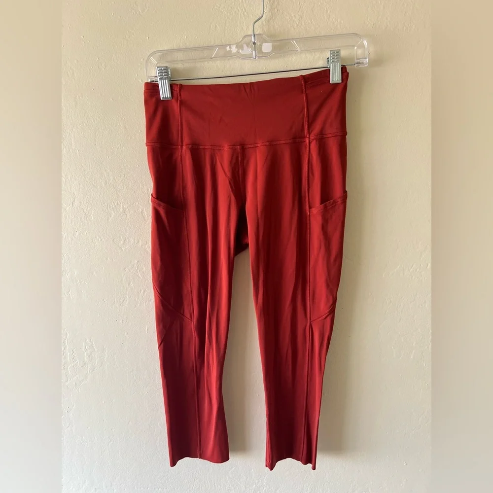 lululemon cropped fast and‎ free Leggings